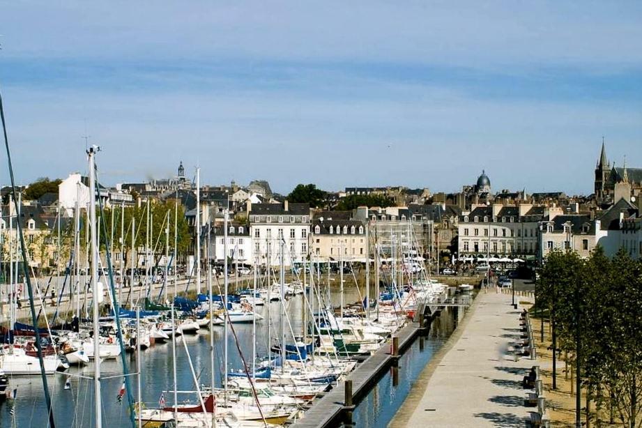 Grand T2 Port De Vannes, Vue Sur Jardin Exterior photo